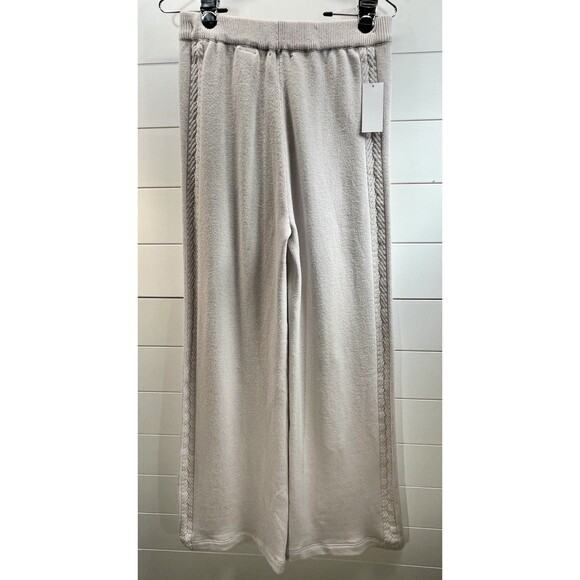 New MAGASCHONI Oversized Cardigan & Pant Sweater Set Small  Platinum Oak Comfy - Picture 7 of 14